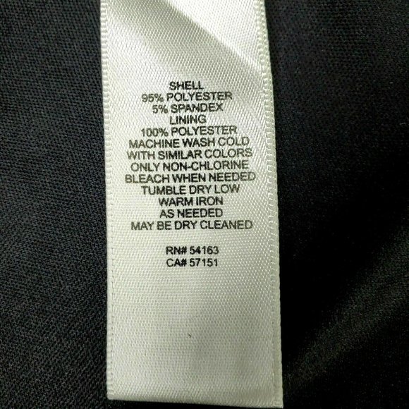 Eliza J Shift Dress Floral Short Elbow Sleeve Black Pink Flowers Size 8 - Picture 6 of 6